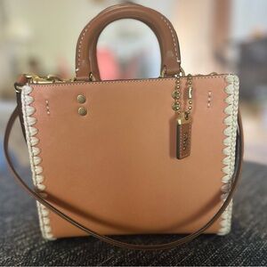 Coach Rogue 20 with crochet detail
